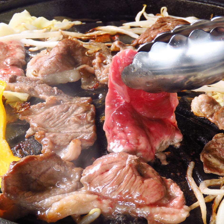Enjoy Hokkaido's specialty, Genghis Khan !! All-you-can-eat course is great value ◎