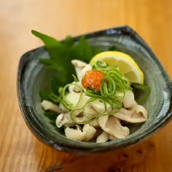 鶏皮ゆずポン酢