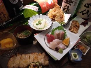 ～椿(つばき)～大人の贅沢コース！2時間飲み放題付　6000円(税込)