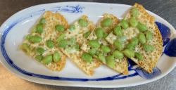 枝豆チーズ焼き