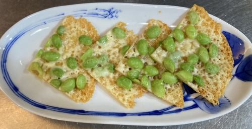 枝豆チーズ焼き