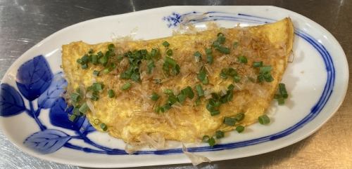 银鱼葱煎蛋