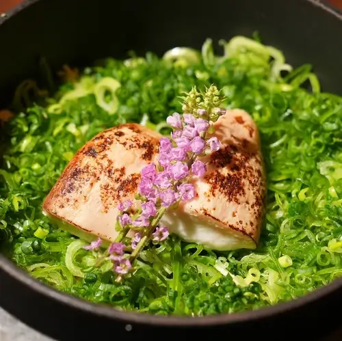 白子と九条葱の炊き込みご飯 フル