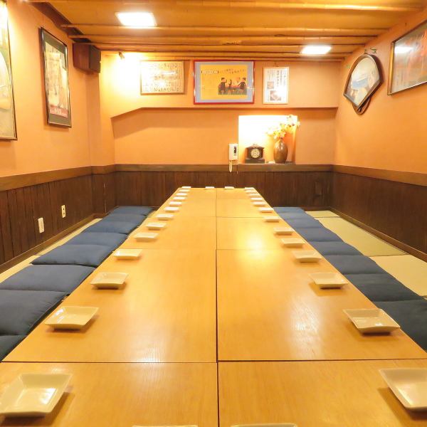 [Private room for 5 to 22 people] Tatami room for up to 22 people! Banquets are now open after the end of COVID-19. It's also good to use it for a banquet ◎ We also accept orders for companions for banquets.12,000 yen per person for 2 hours (excluding tax)
