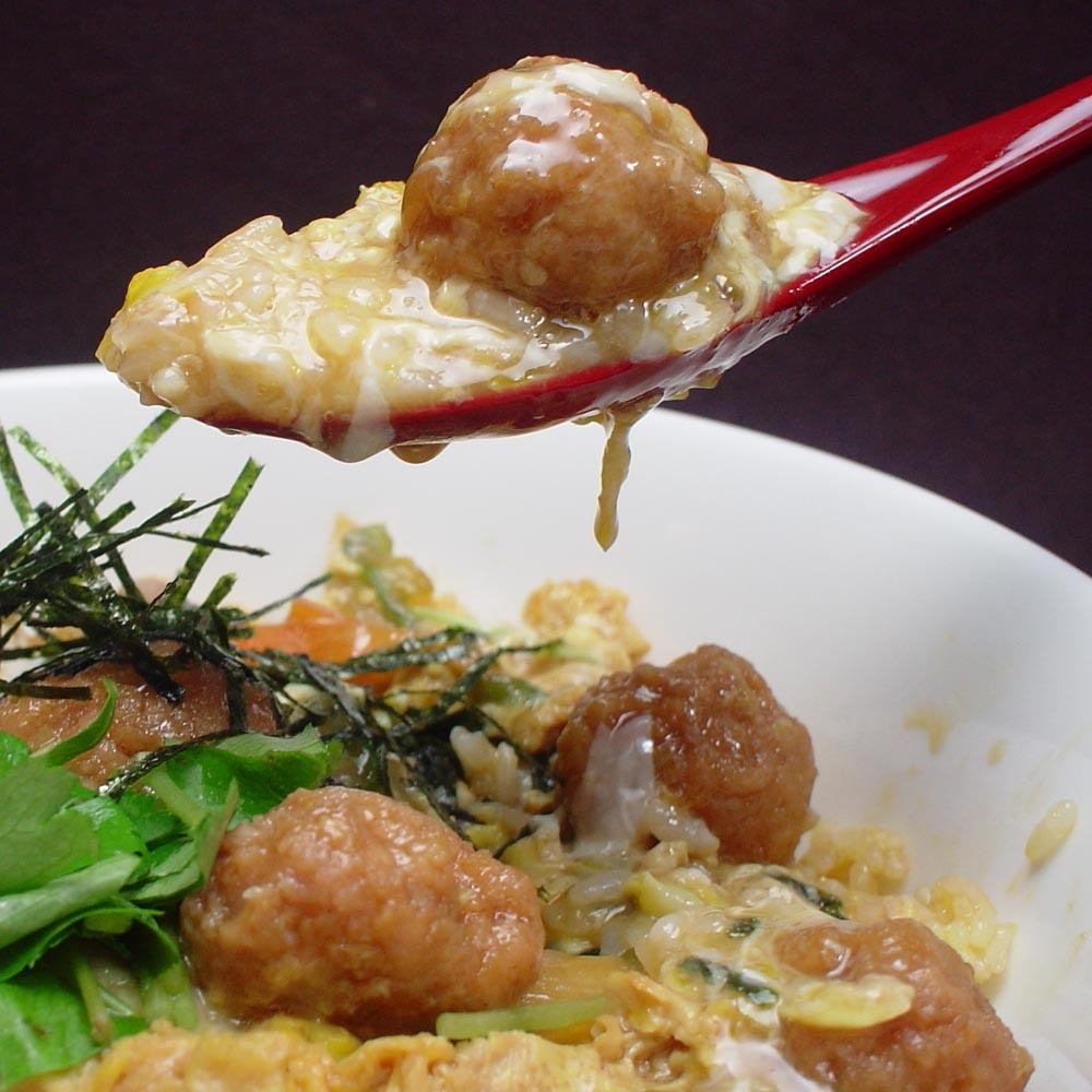 元祖名古屋コーチンつくね親子丼　TVで紹介されたふわとろ親子丼