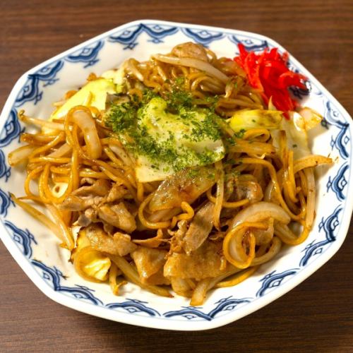 포장마차 소스 야키소바