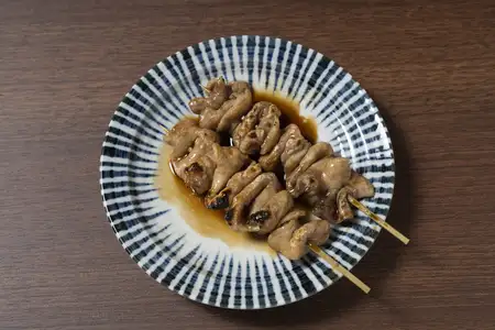 白色烤串