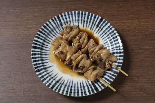 白色烤串