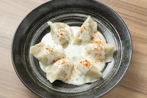土耳其街头小吃羊肉饺子