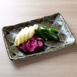 漬物盛り合わせ