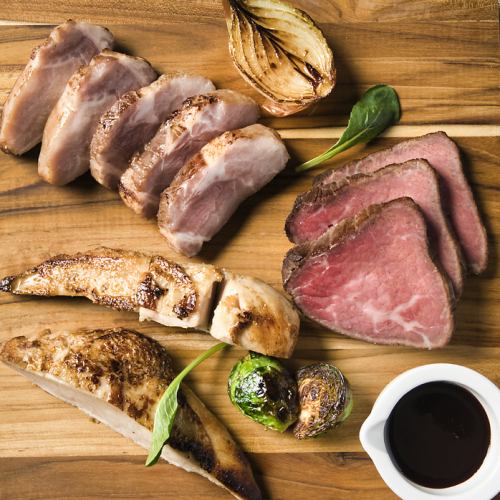 肉盛りプレート