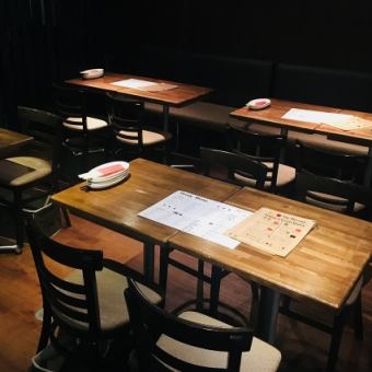 気の合う仲間同士でのお食事や女子会にもぴったり