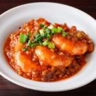 본고장 유두 새우 껍질과 칠리 소스 삶은