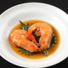 새우의 사오싱 술에 절인