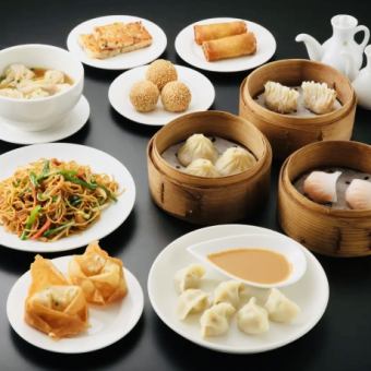 【土日祝 全60品点心飲茶オーダー式食べ放題】2780円 「世界チャンピオン絶品手包み小籠包」など