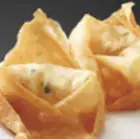 豆腐と海鮮入り揚げワンタン