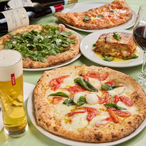 食材や窯はイタリア産のものを使用してます！