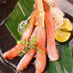 Peeled Snow Crab Sashimi