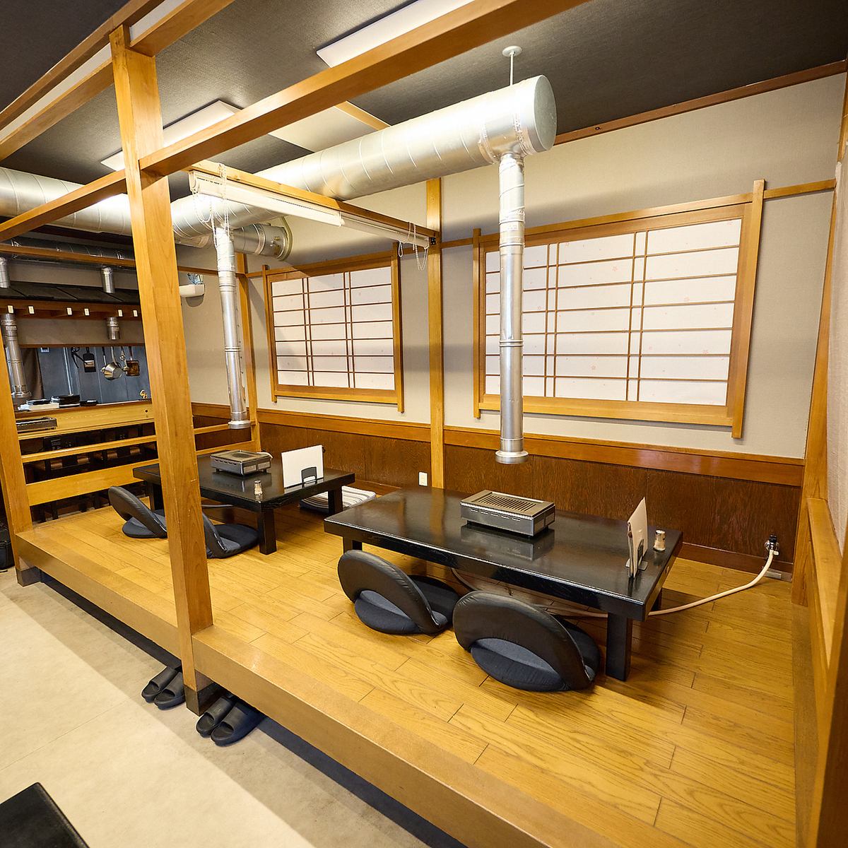 お子様ずれでも安心!座敷のお席をご用意しています◎