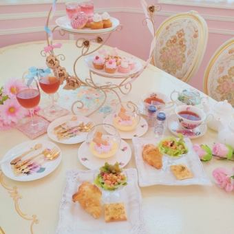 【推し活の方はこちら】〈プリンセス〉Afternoon TeaとバースデイプレートSet4500円(税込)
