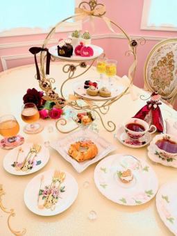 11/1～12/25◆【サプライズの方はこちら】〈プリンセス〉Afternoon TeaとバースデイプレートSet