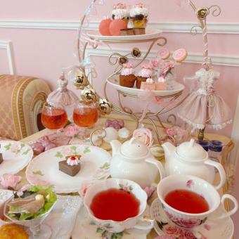 1/9～2/28◆【推し活の方はこちら】〈プリンセス〉Afternoon TeaとバースデイプレートSet