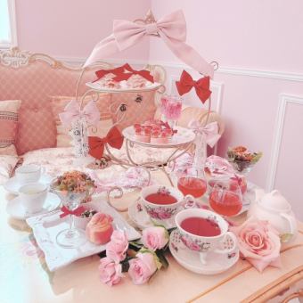 3/1~4/30◆【サプライズの方はこちら】〈プリンセス〉Afternoon TeaとバースデイプレートSet