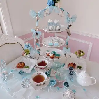 7/1～8/31◆【推し活の方はこちら】〈プリンセス〉Afternoon TeaとバースデイプレートSet
