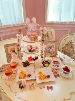 9/1～10/31◆【推し活の方はこちら】〈プリンセス〉Afternoon TeaとバースデイプレートSet