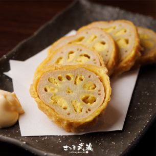 Kumamoto specialty: Mustard lotus root