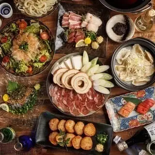 마력 전개 벚꽃 냄비[벚꽃 냄비 코스]전 8품 2.5시간 음료 무제한 8000엔