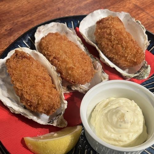 Hiroshima specialty★Fried oysters