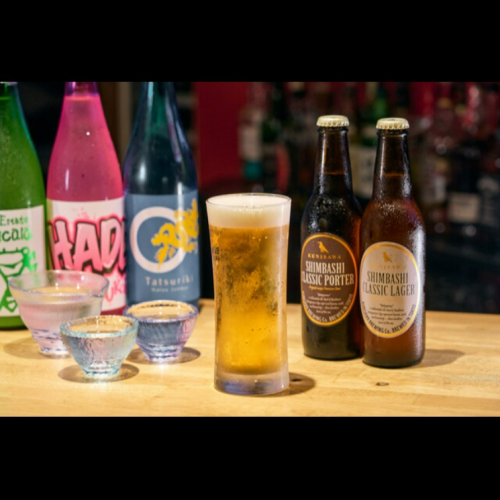 新橋限定クラフトビールも楽しめる!充実のラインナップ