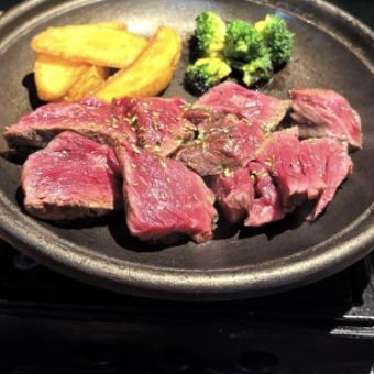 【ディナー】◆ハラミステーキコース◆前菜・揚げ物・デザートを含む全5品《3500円(税込)》