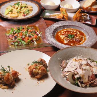 2時間飲み放題付【3gramスタンダードコース】6000円(税込)