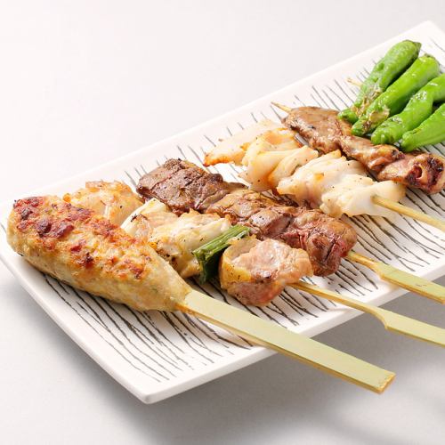 Assortment of 6 skewers