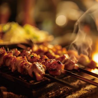 Charcoal grilled yakitori (1 piece)