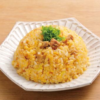 Fried rice with roasted pork