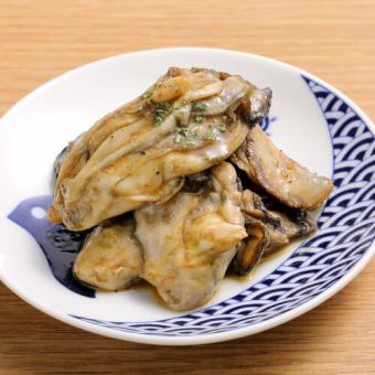 牡蠣の燻製バター