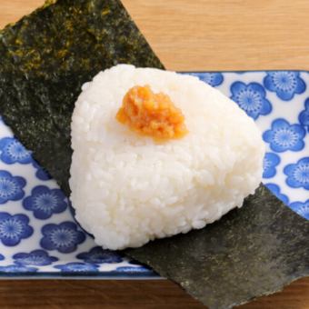 おにぎり山わさび味噌
