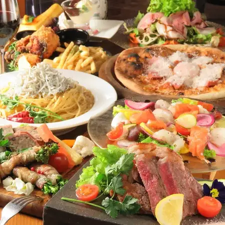 【7月8月サマータイム平日限定コース】サマーエンジョイコース時間飲み放題付全7品2,980円(税込)