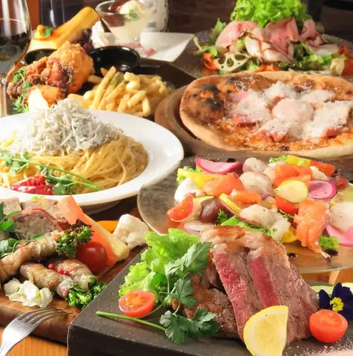 【7月8月サマータイム平日限定コース】サマーエンジョイコース時間飲み放題付全7品2,980円(税込)