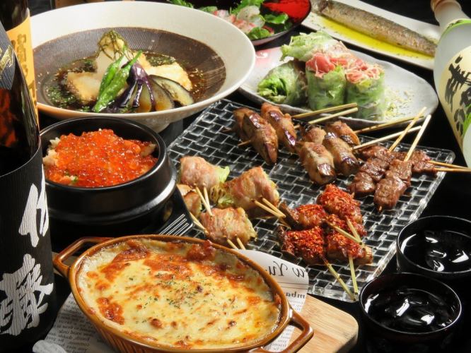 春の大満足コース！2時間飲み放題付◆4400円(税込)