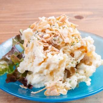 奈良漬とクリームチーズポテトサラダ