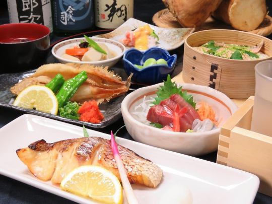 OK on the day!! [Easily enjoy Niigata's seasonal and local cuisine.Chef's choice course] 6 dishes 3,850 yen (tax included)