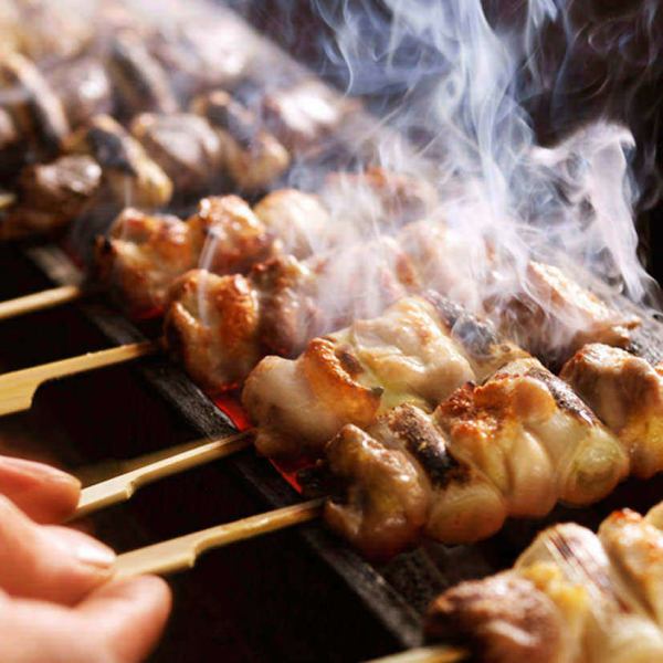 【コスパ◎】『焼鳥＆揚げ物食べ放題コース』全13品＋2h飲み放題付◇4580円→3580円(税込3938円)