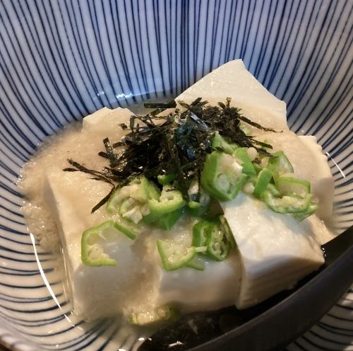 ネバネバ豆腐