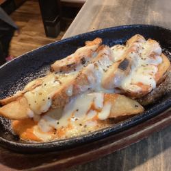 明太子とポテトのチーズ焼き