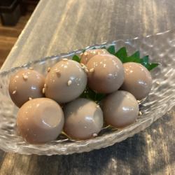 うずら玉子のしょうゆ煮