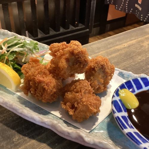 地鶏のフライ(丹波鶏使用)